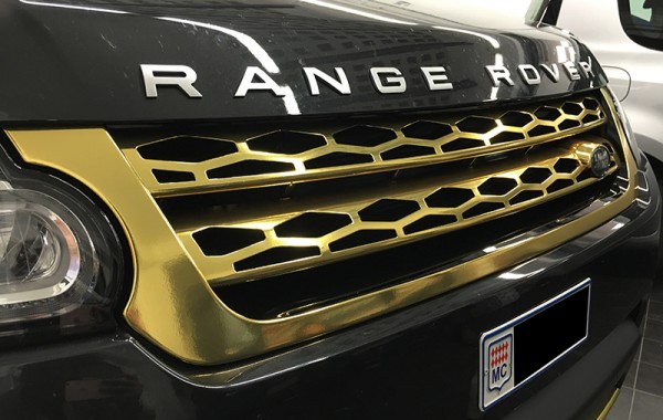 Range Rover Gold