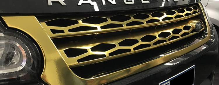 Range rover “Gold Edition”